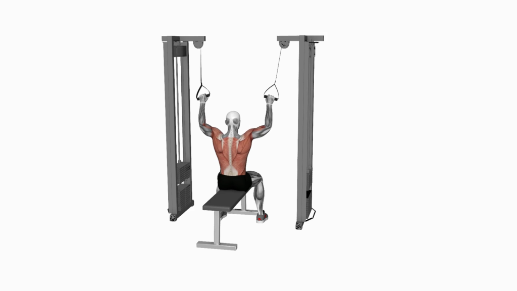 Maximize Your Upper Body Strength with Cable Twin Handle Lat Pulldown