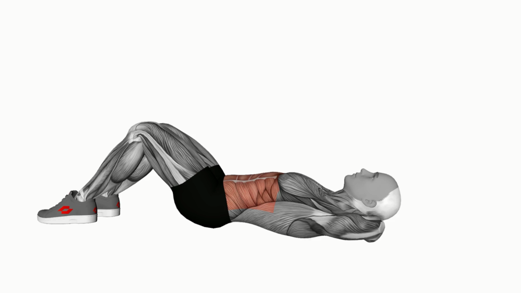 Effective Chest Lift with Rotation Exercise for Core Strength