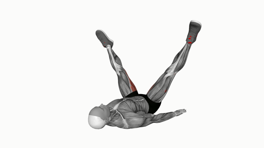 Beginner performing adductor dynamic stretch in a gym setting.
